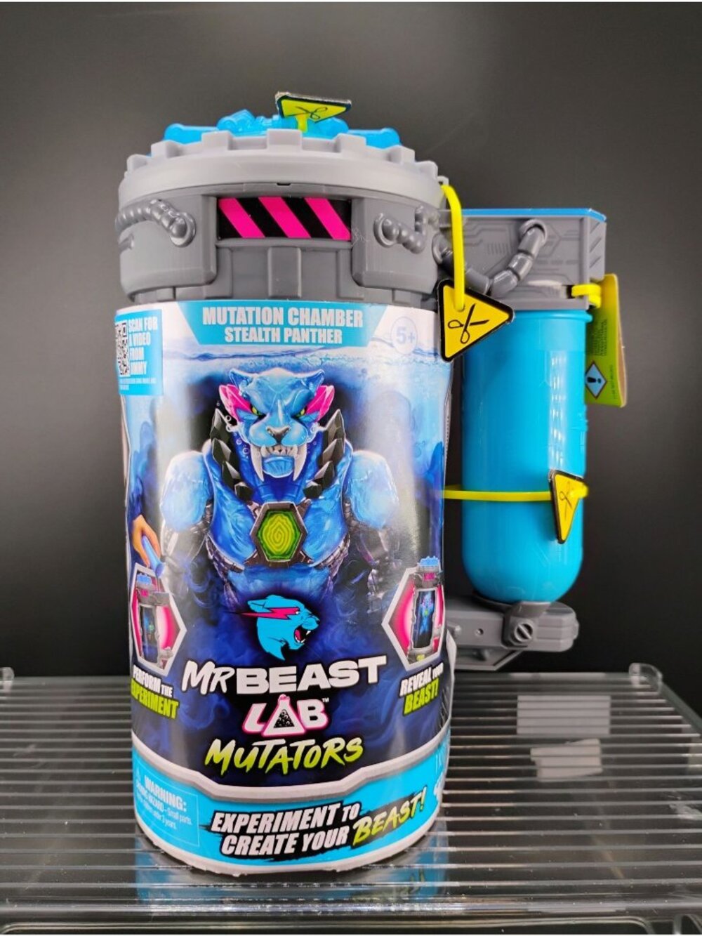 MrBeast Lab Mutators Mutation Chamber Stealth Panther Toy